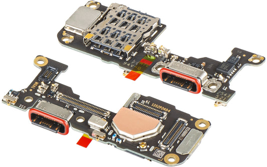 Ploča s konektorom za punjenje - Mikrofon - Modul čitača SIM Xiaomi 15T Pro, Service Pack 5600010O12U00