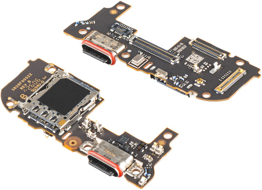 Ploča s konektorom za punjenje - Mikrofon - Modul čitača SIM Motorola Edge 70 Pro, Service Pack 5B28C32413