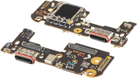 Ploča s priključkom za punjenje - Mikrofon - Modul čitača SIM kartica Motorola Edge 70 Max, Service Pack 5B28C33273