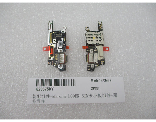 Ploča s priključkom za punjenje - mikrofonom - modulom čitača SIM kartice Huawei Pura 90s Pro, Service Pack 02357SKY