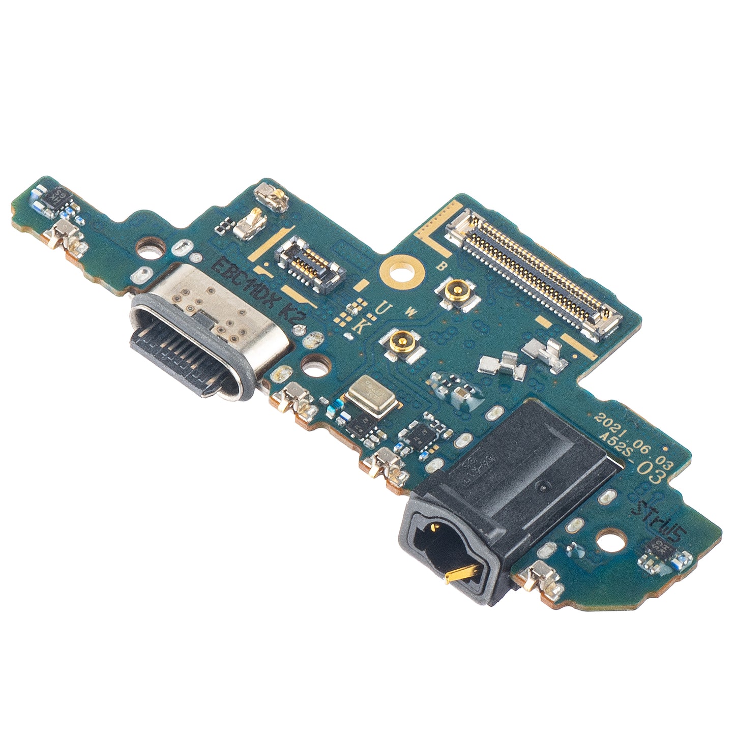 Ploča s konektorom za punjenje - Audio - Mikrofon Samsung Galaxy A52s 5G A528, Verzija K2 Service Pack GH96-14860A