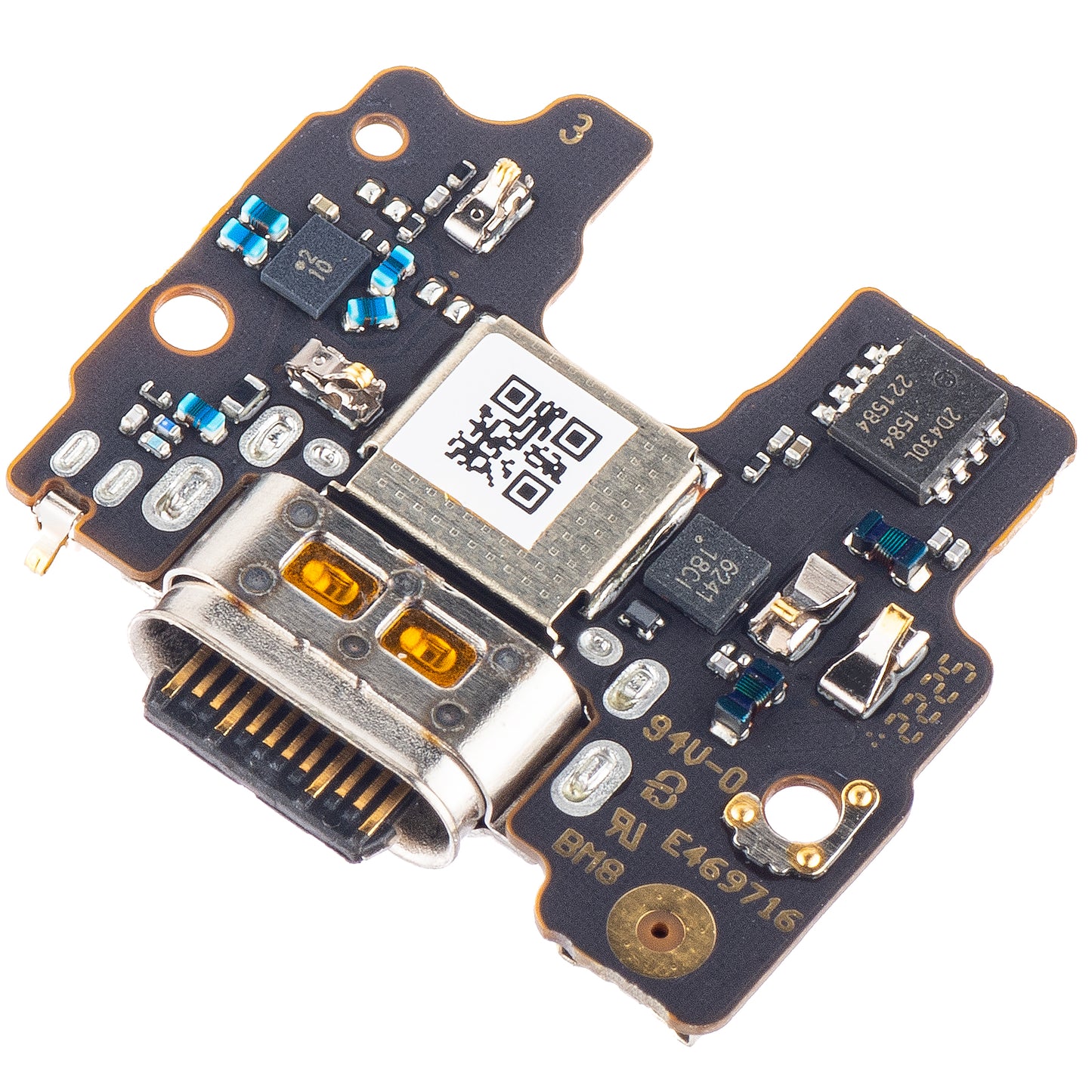 Ploča s konektorom za punjenje - Mikrofon Motorola Edge 30 Fusion, Servisni paket 5P68C21194