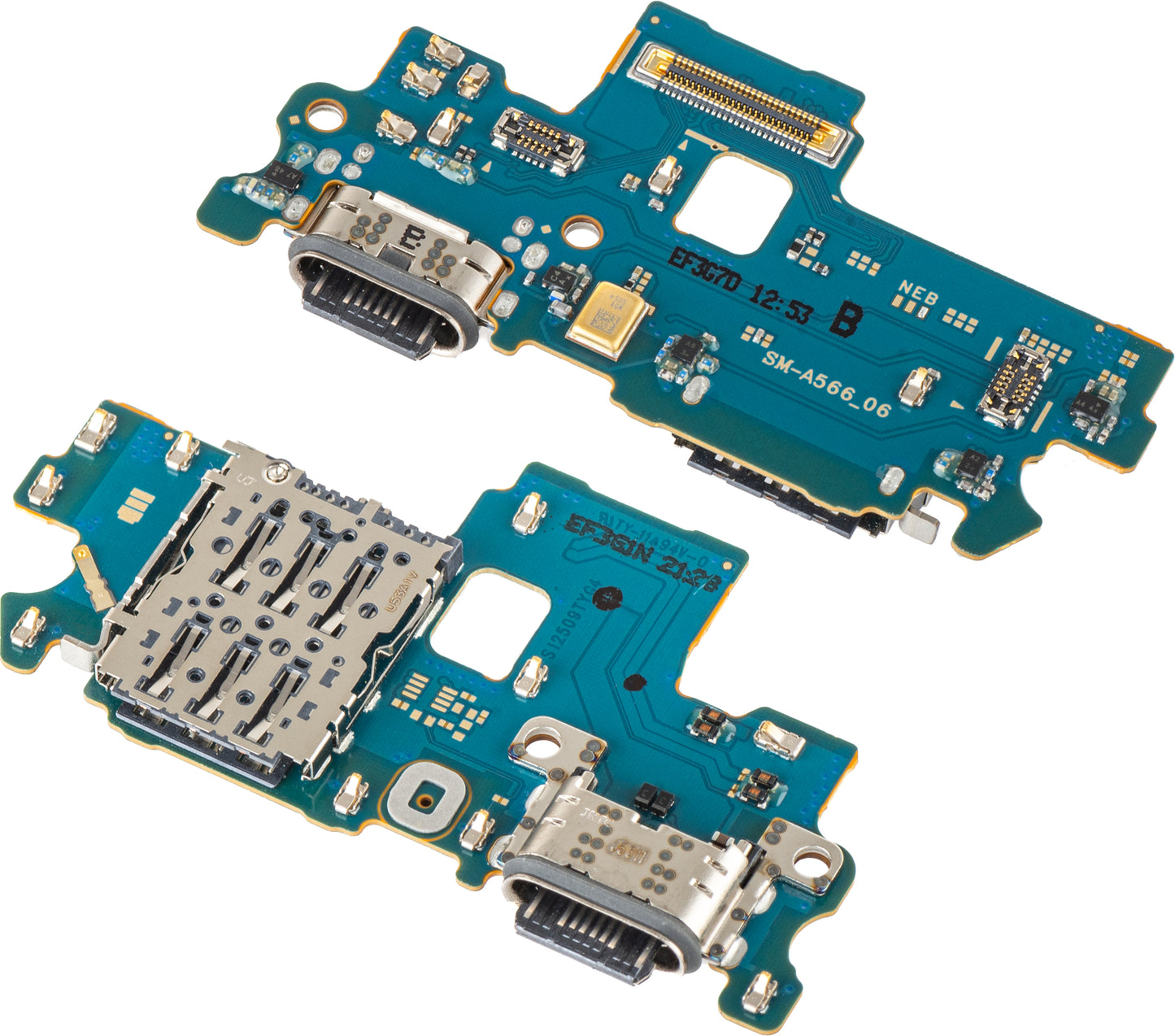 Ploča s konektorom za punjenje - Mikrofon - Modul čitača SIM Samsung Galaxy A56 A566, Service Pack GH96-19091A