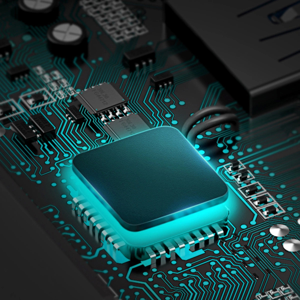 Mrežna kartica Baseus Lite, RJ45, USB, Crna WKQX000001