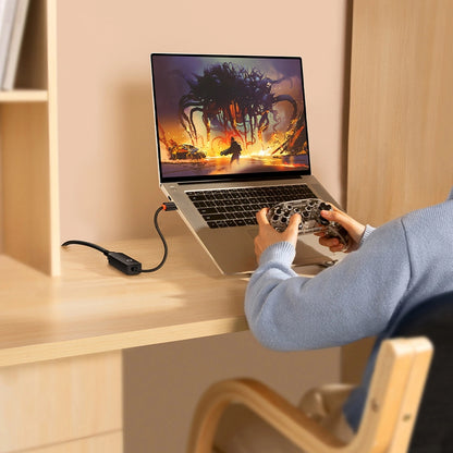 Mrežna kartica Baseus Lite, RJ45, USB, Crna WKQX000001