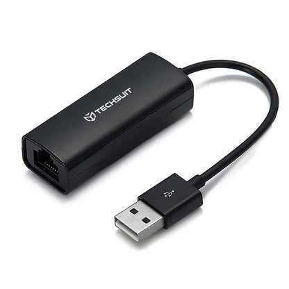 Mrežna kartica Techsuit AC19, RJ45, USB, Crna
