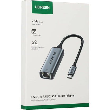 Mrežna kartica UGREEN CM648, RJ45, USB, Siva