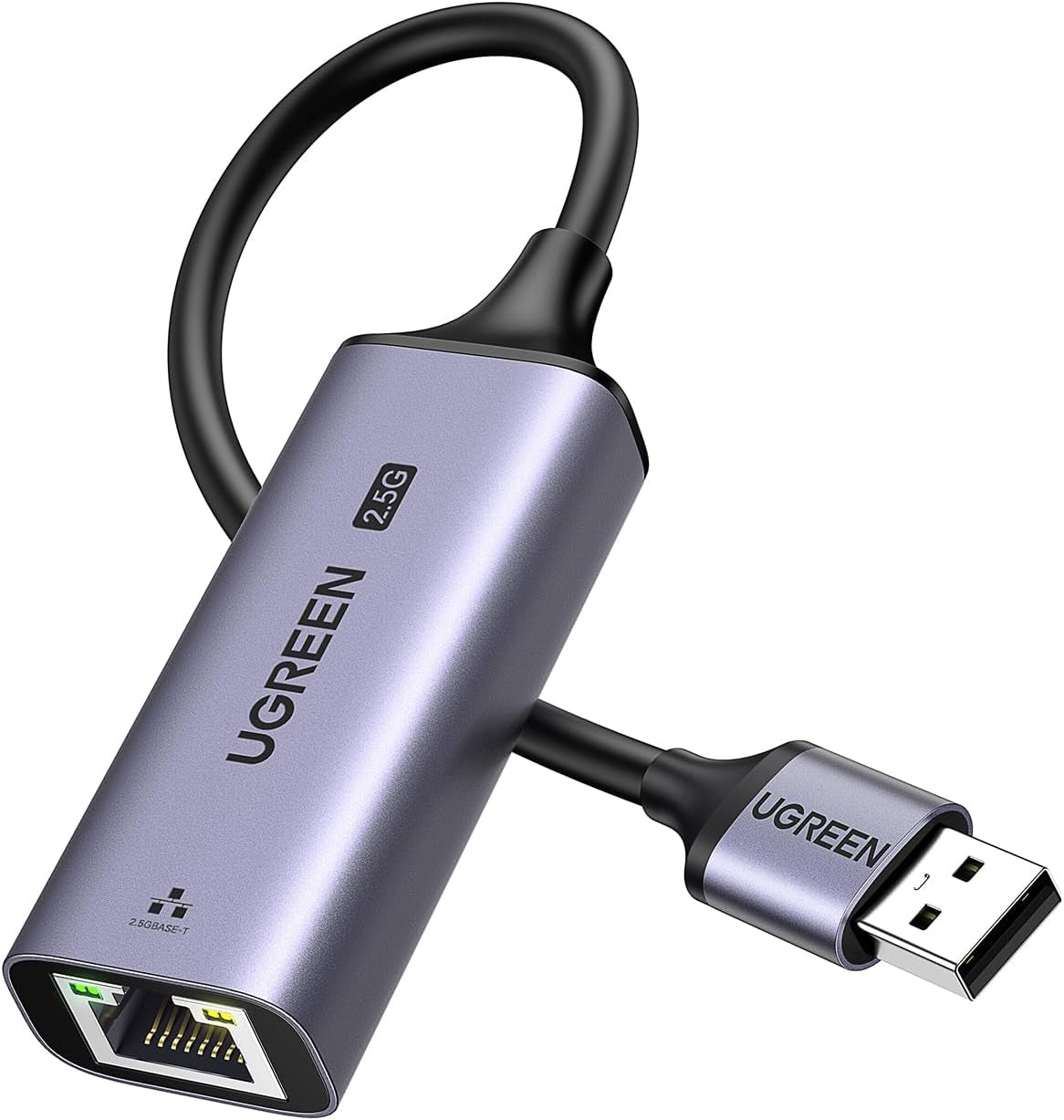 Mrežna kartica UGREEN CM648, RJ45, USB, Siva