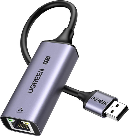 Mrežna kartica UGREEN CM648, RJ45, USB, Siva