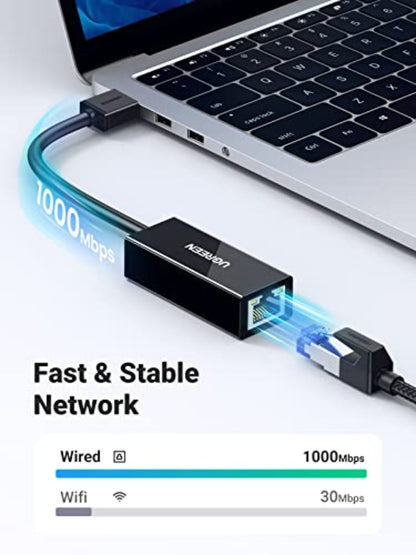 Mrežna kartica UGREEN CR111, RJ45, USB 3.0, Bijela