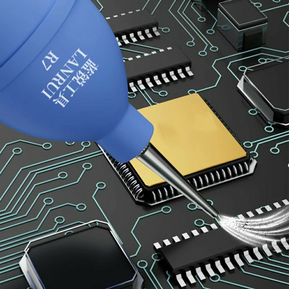 Lanrui R7 zračna pumpa za čišćenje elektroničkih uređaja, Plava