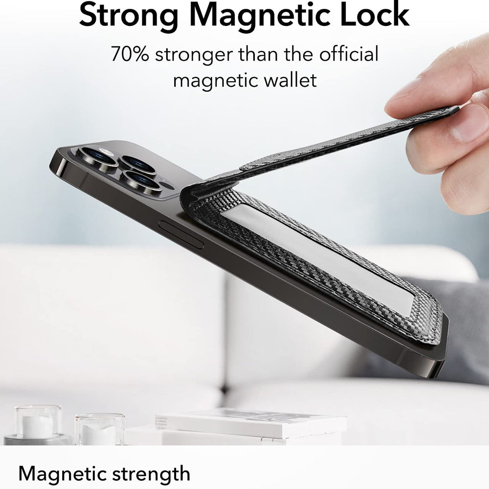 Novčanik Magsafe, ESR, Carbon, Crni