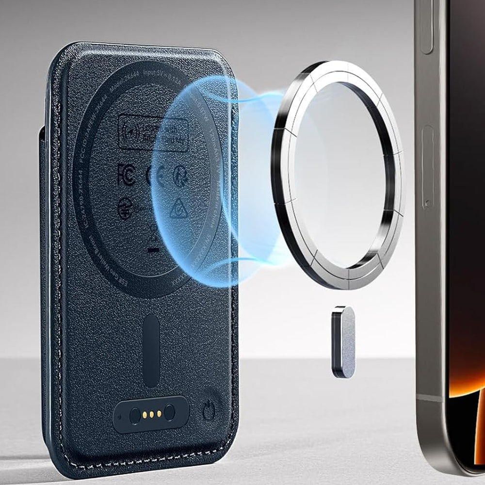 Novčanik Magsafe, ESR, Classic Geo, Tamnoplavi