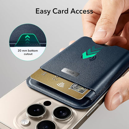 Novčanik Magsafe, ESR, Classic Geo, Tamnoplavi