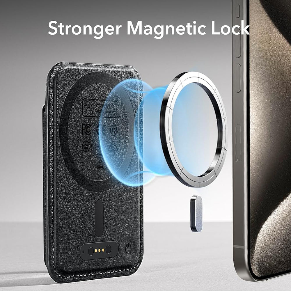 MagSafe novčanik, ESR, Classic Geo, Crna