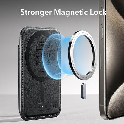 MagSafe novčanik, ESR, Classic Geo, Crna