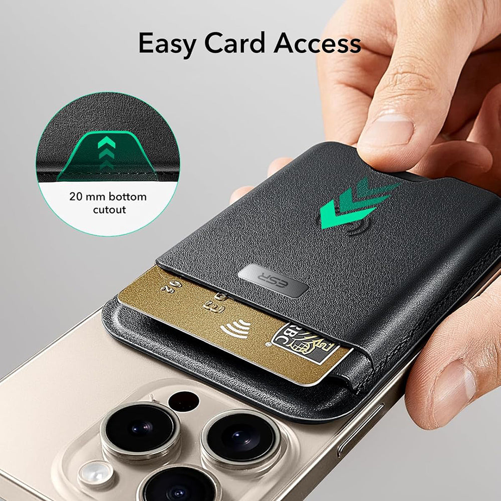 MagSafe novčanik, ESR, Classic Geo, Crna