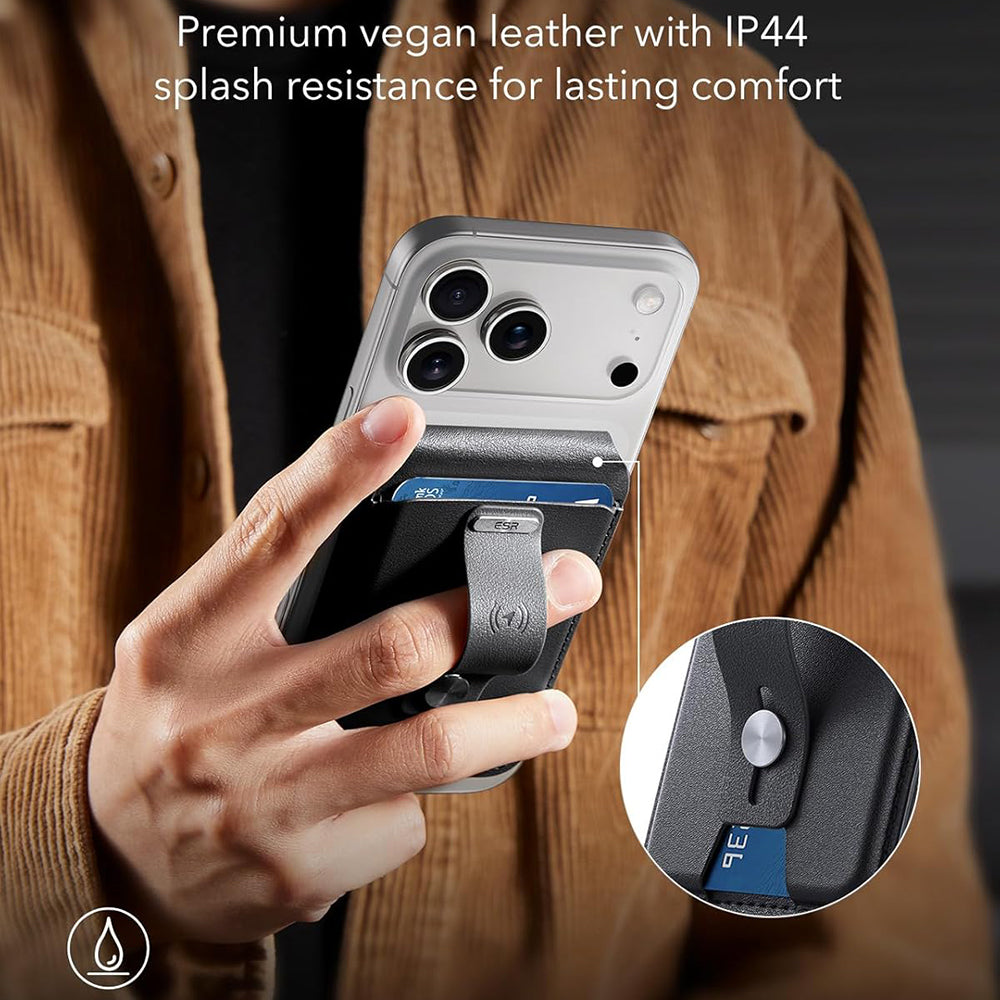 MagSafe novčanik, ESR, Find my Wallet, Crna