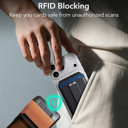 MagSafe novčanik, ESR, Find my Wallet, Crna