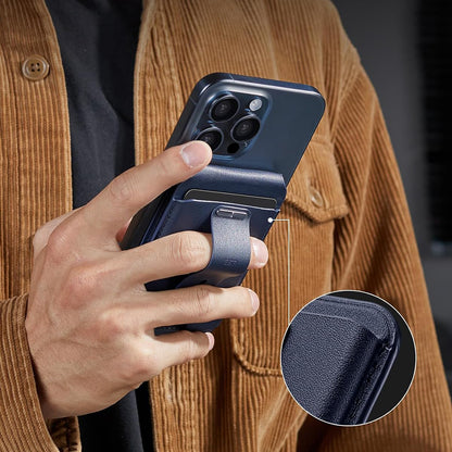 Portofel Magsafe, ESR, Findy my Wallet, Tamnoplavi