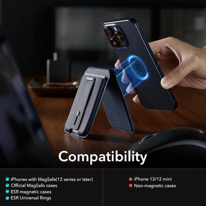 Portofel Magsafe, ESR, Findy my Wallet, Tamnoplavi