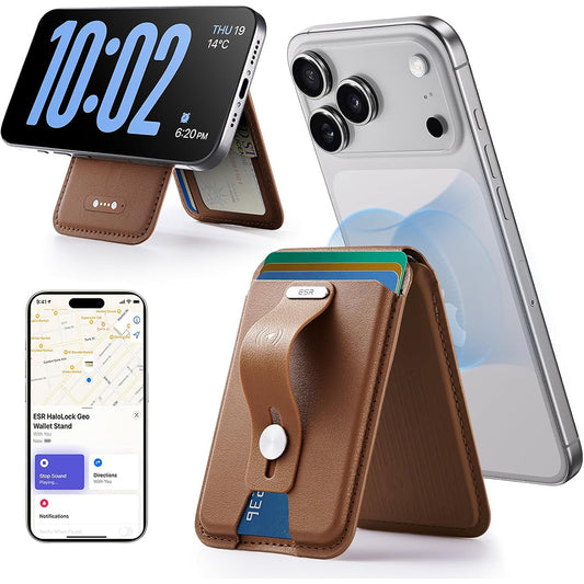 MagSafe novčanik, ESR, Findy my Wallet 5C, Smeđi