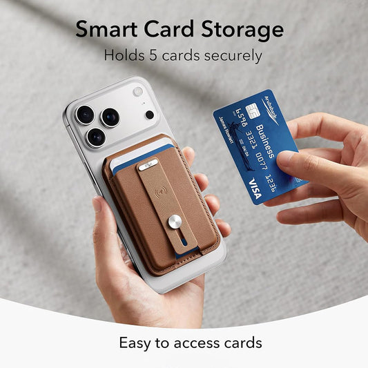 MagSafe novčanik, ESR, Findy my Wallet 5C, Smeđi