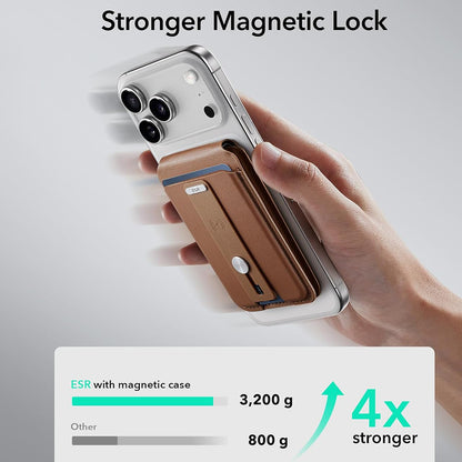 MagSafe novčanik, ESR, Findy my Wallet 5C, Smeđi