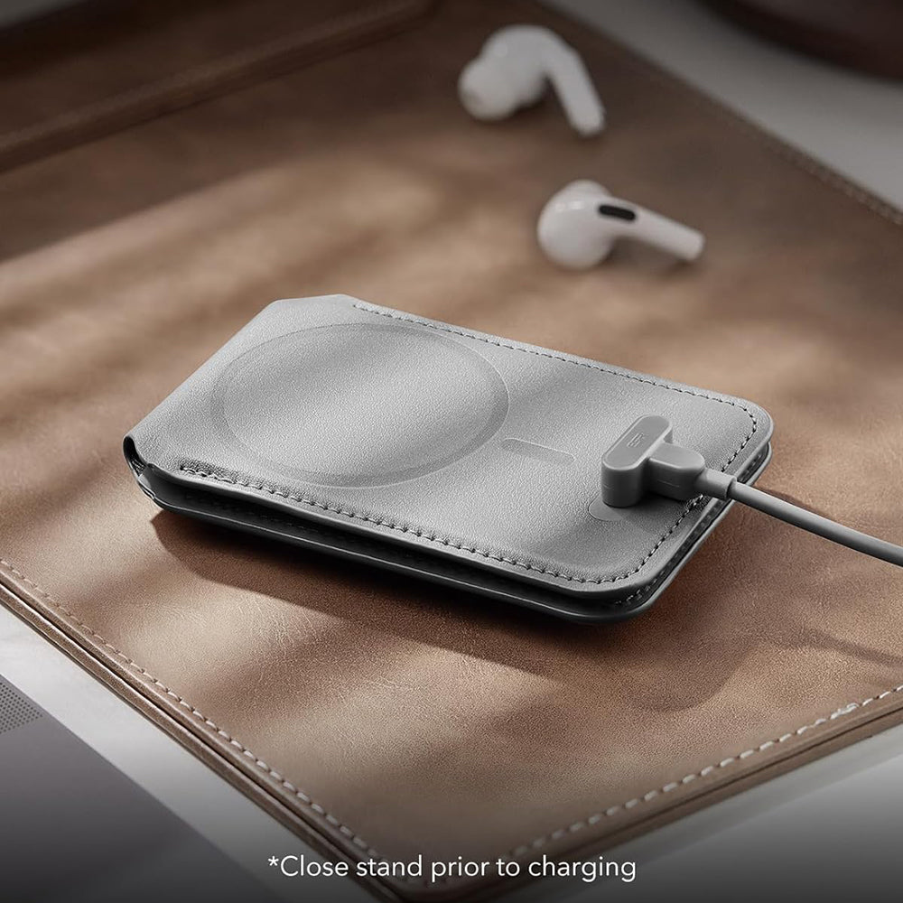 Portofel Magsafe, ESR, Findy my Wallet, Sivi