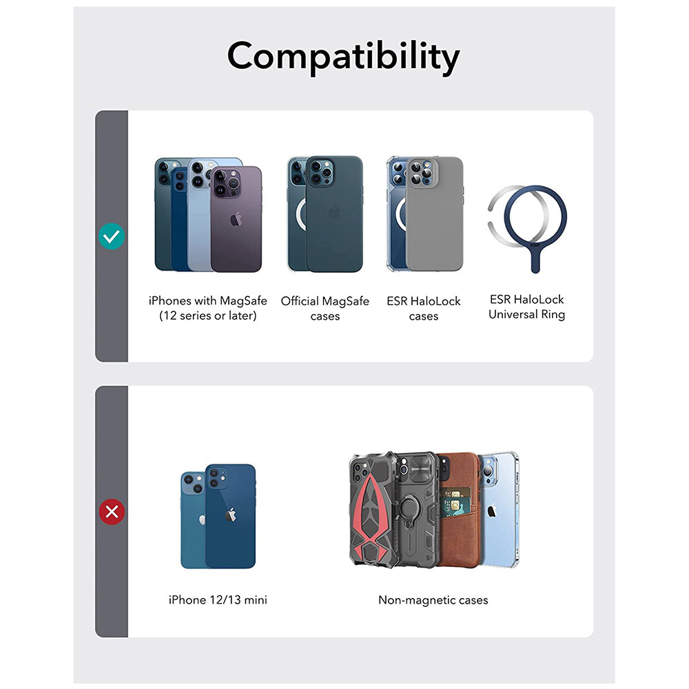 Portofel Magsafe, ESR, Stalak, Smeđi