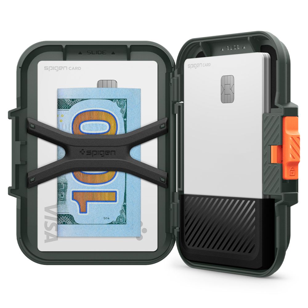 Novčanik Magsafe, Spigen, Lock Fit, Zelena