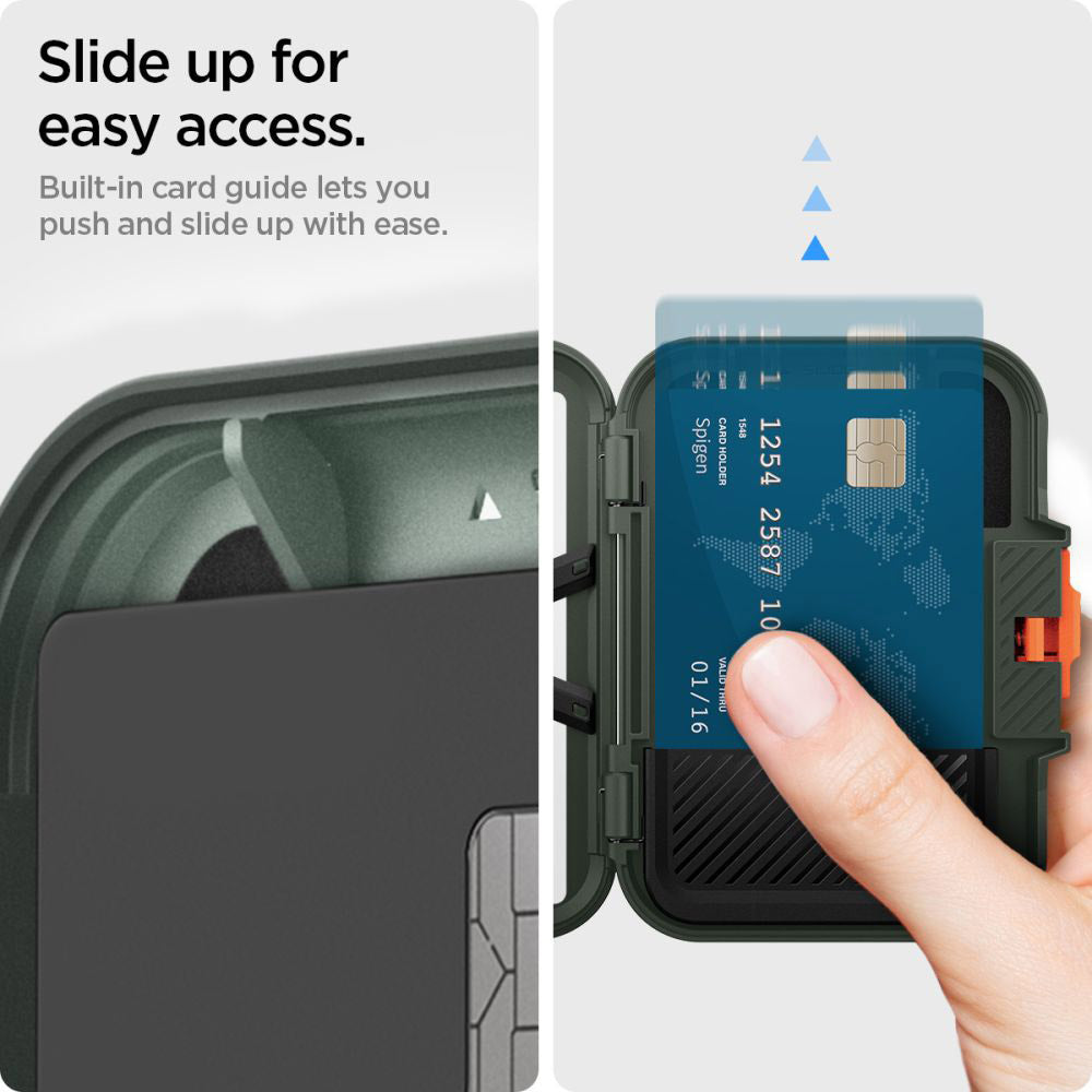 Novčanik Magsafe, Spigen, Lock Fit, Zelena