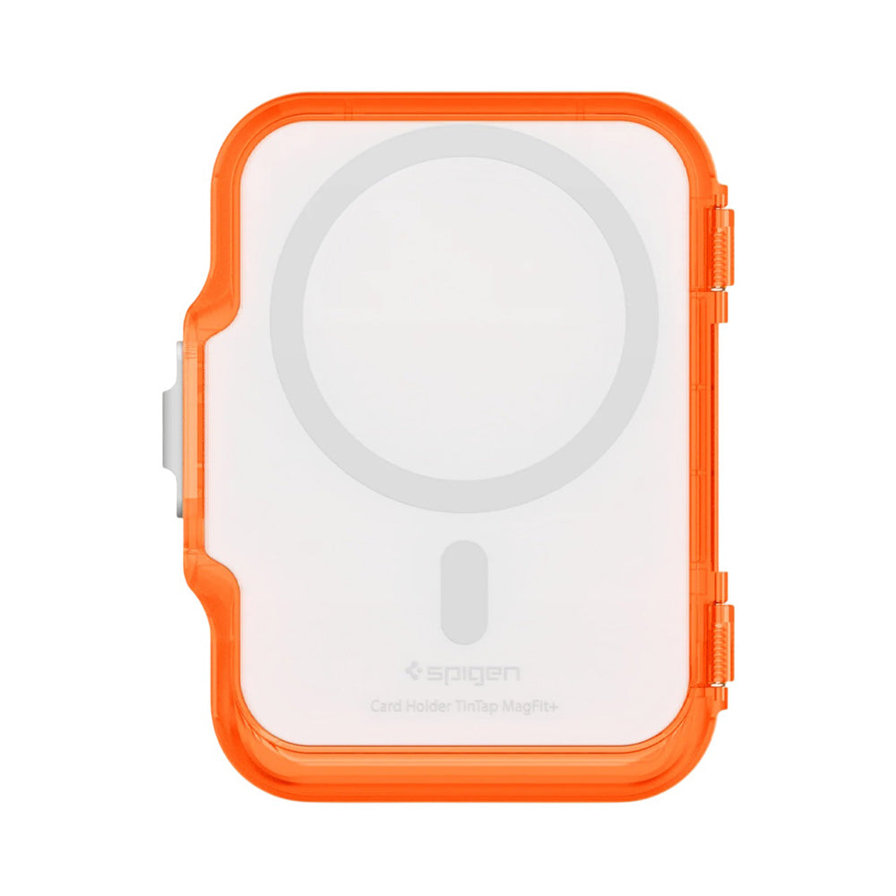 MagSafe novčanik, Spigen, TinTap MagFit+, Satinirana narančasta AFA11381
