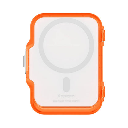 MagSafe novčanik, Spigen, TinTap MagFit+, Satinirana narančasta AFA11381