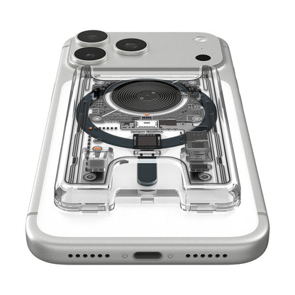 MagSafe novčanik, Spigen, Ultra Hybrid Zero One, Prozirna AFA11403