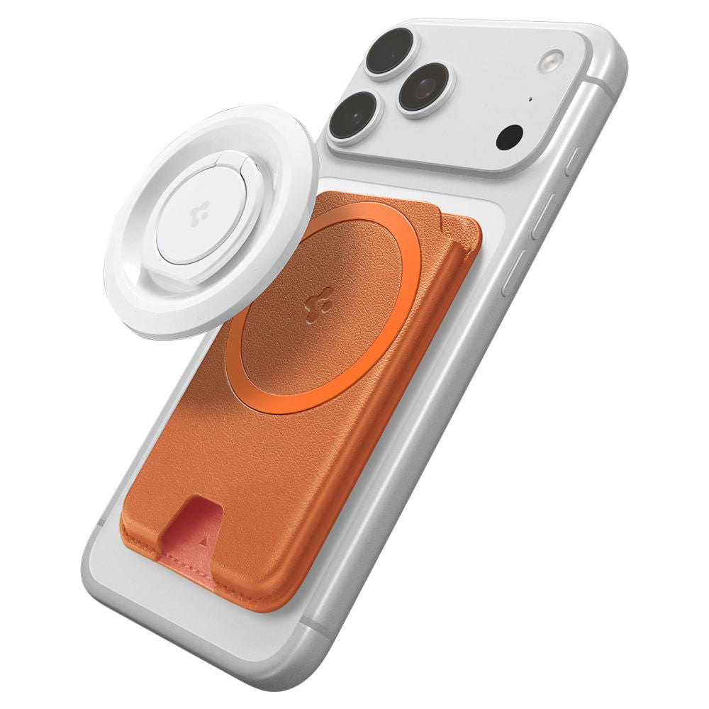 MagSafe novčanik, Spigen, Valentinus MagFit+, Narančasta AFA11340