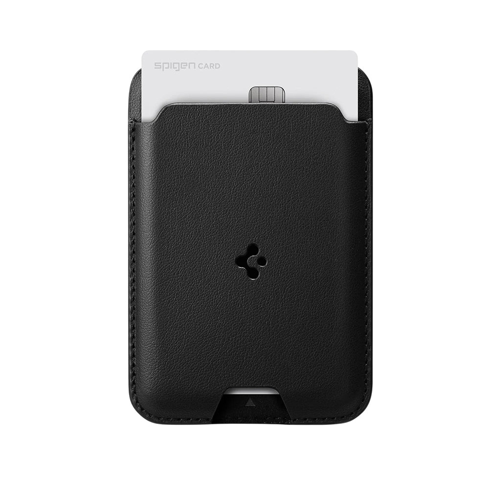 MagSafe novčanik, Spigen, Valentinus MagFit 2 kartice, Crna AMP02284