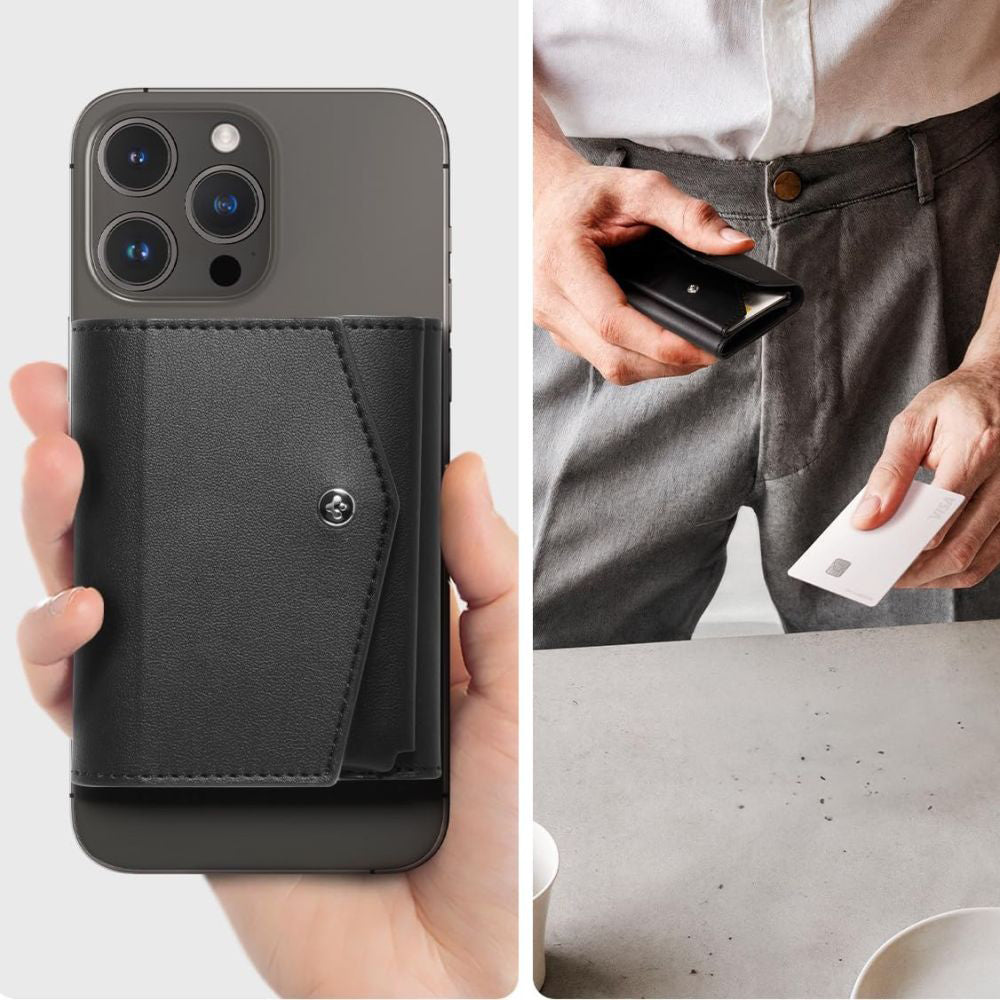 Novčanik Magsafe, Spigen, Valentinus Pro, Crni