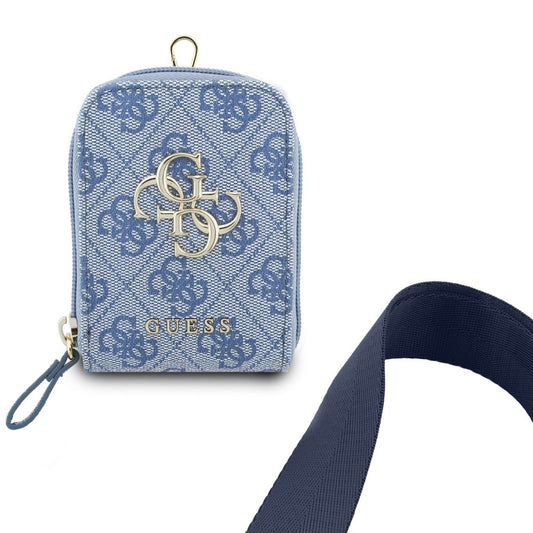 Novčanik i Telefonska vrpca Guess 4G Metal Logo, Plava