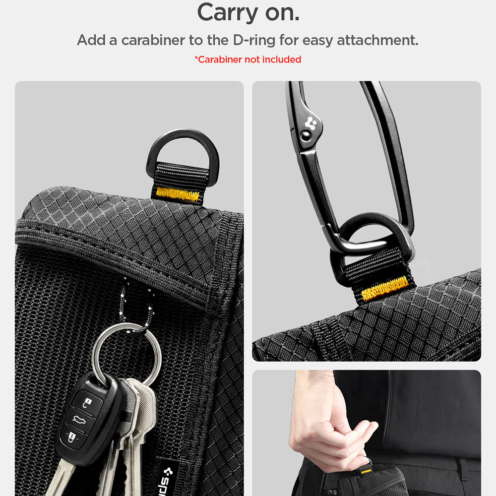 Novčanik Spigen LF300 s RFID zaštitom, Crni AFA11229