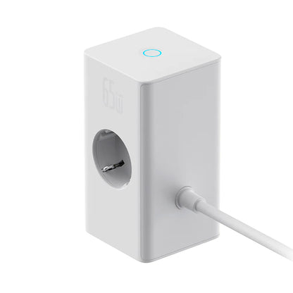 Produžni kabel Baseus PowerCombo, 1 x Schuko, Bijeli PSLR000602