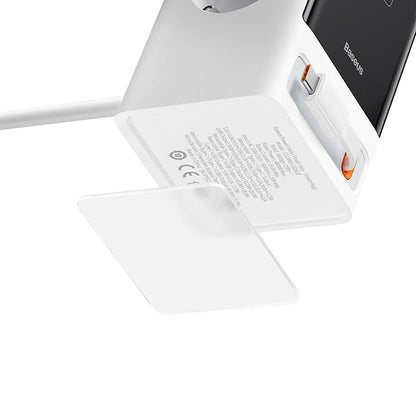 Produžni kabel Baseus PowerCombo, 1 x Schuko, Bijeli PSLR000602