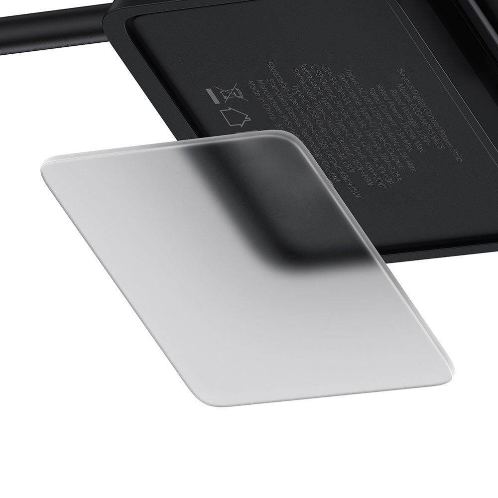 Produžni kabel Baseus PowerCombo US, 3 x Utičnice, Crni PSLR000101