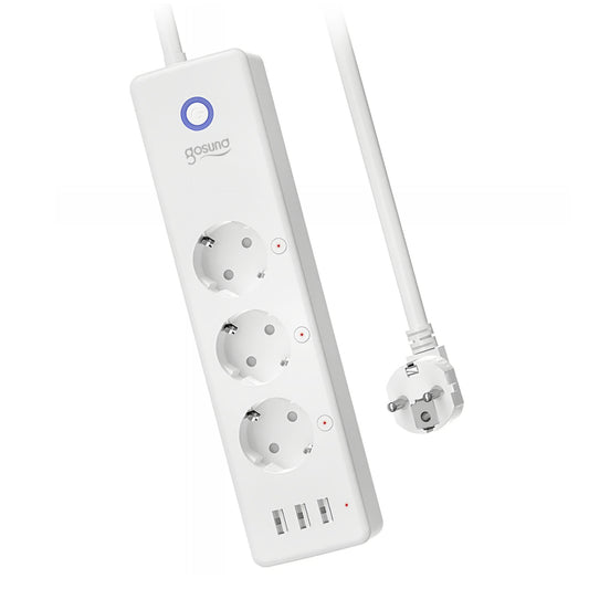 Produžni kabel Gosund P1 Plus, Wi-Fi, 3 x Schuko