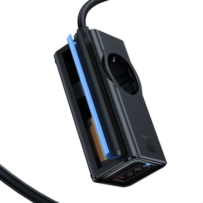 Produžni kabel McDodo CH-4620, 1 x Schuko, Crni