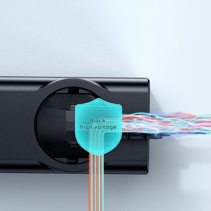 Produžni kabel McDodo CH-4620, 1 x Schuko, Crni