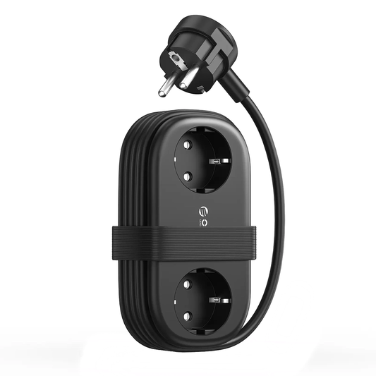 Produžni kabel Orico AP3, 2 x Schuko - 2 x USB-A - 2 x USB-C, Crni