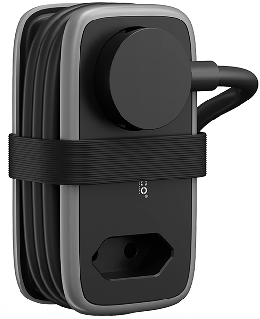 Produžni kabel Orico APP, 2 x Schuko - 2 x USB-A - 1 x USB-C, Crno Sivo