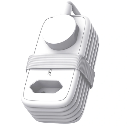 Produžni kabel Orico APP, 1 x Schuko - 1 x Utičnica - 2 x USB-A - 1 x USB-C, Bijelo Siva