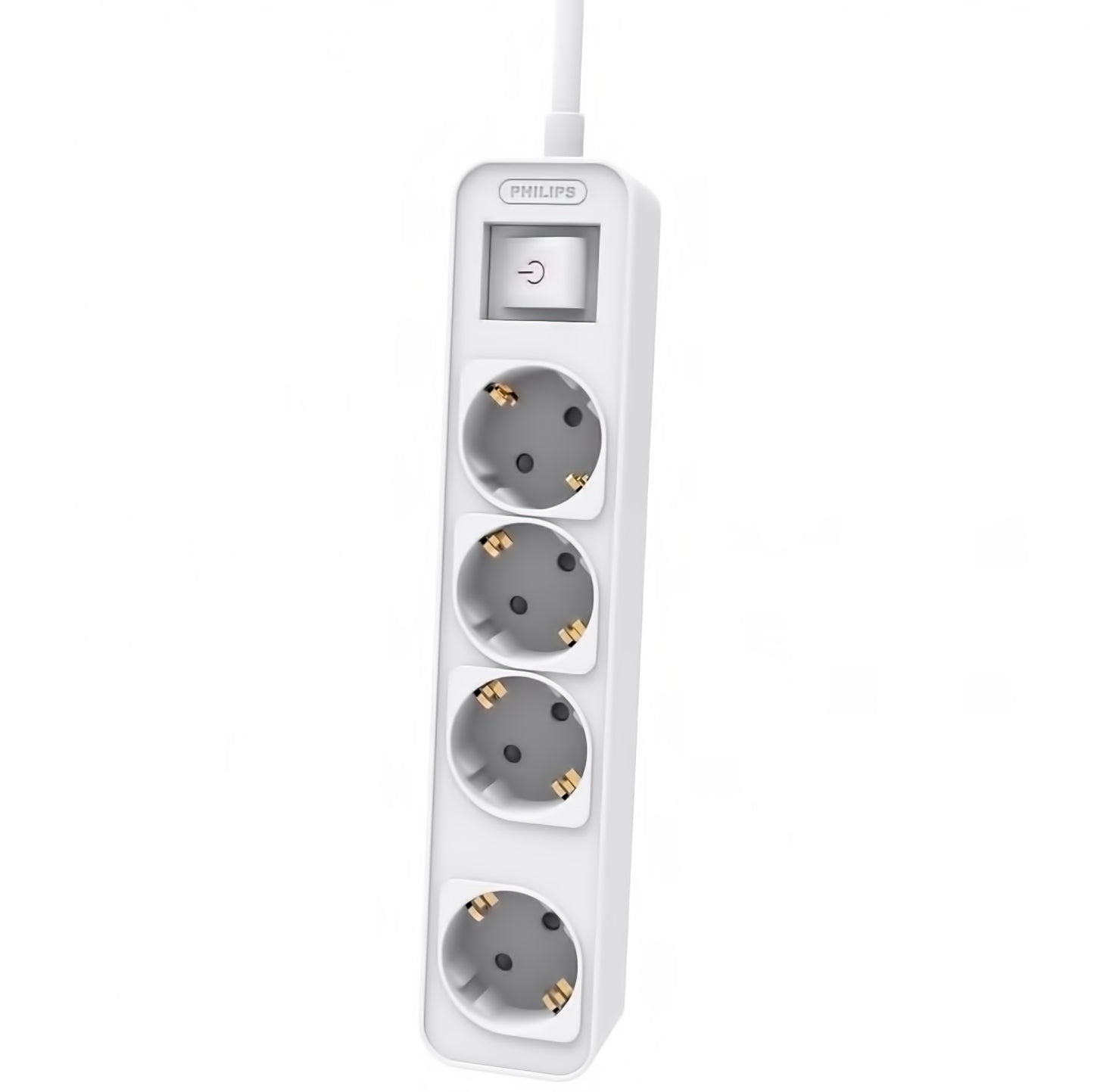 Produžni kabel Philips, 4 x Schuko, 1.5m, Bijeli CHP2144W/60